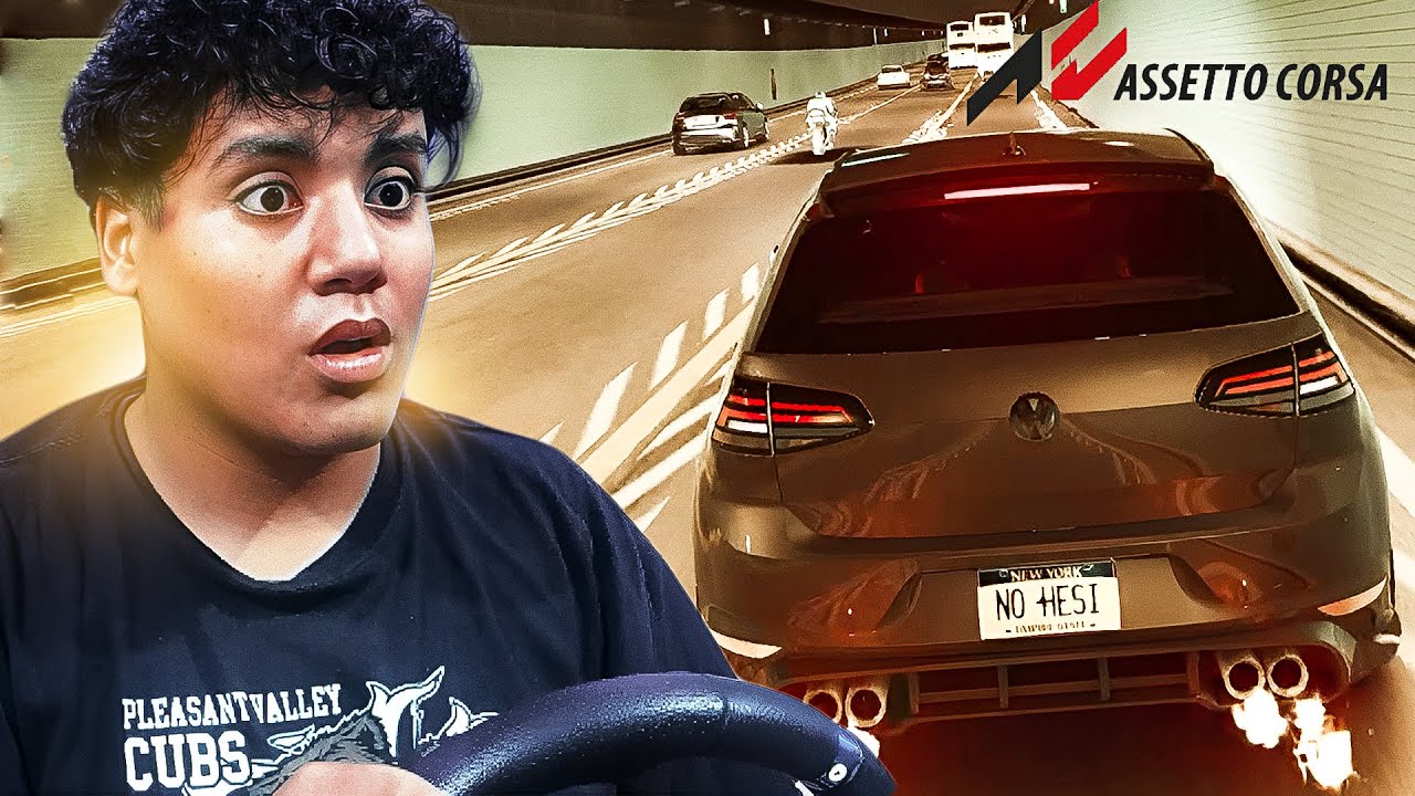 تجربة قيادة سيارات رياضية😨 بأقصى سرعة بعجلة قيادة 😲 | ASSETTO CORSA