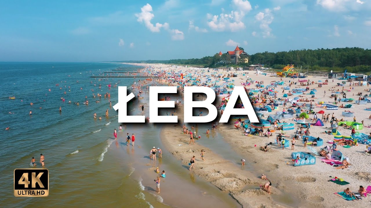 Łeba z drona | Lato | LECE W MIASTO™ [4k]