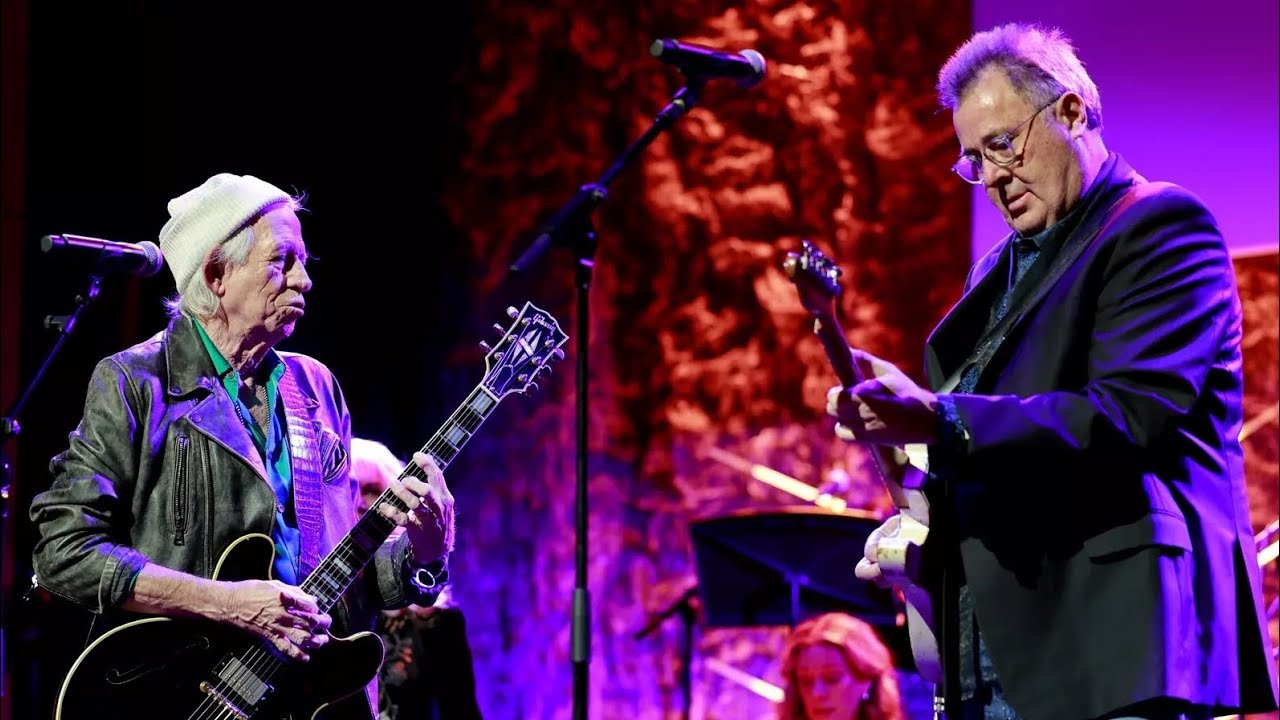 Keith Richards - I can't Dance - Vince Gill, Emmylou Harris & Steve Jordan - Country Music Hall 2024