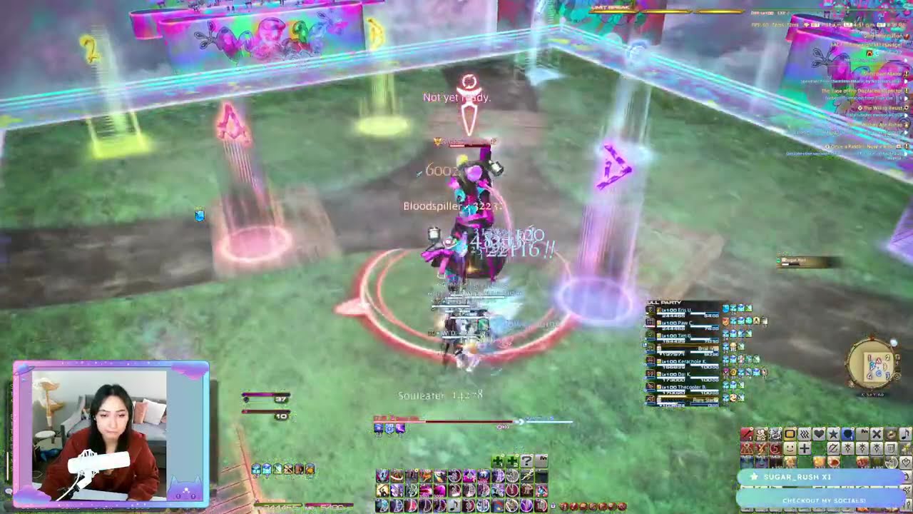 FFXIV Sugar Riot Savage Clear - DRK POV - Eris Umbra :3c