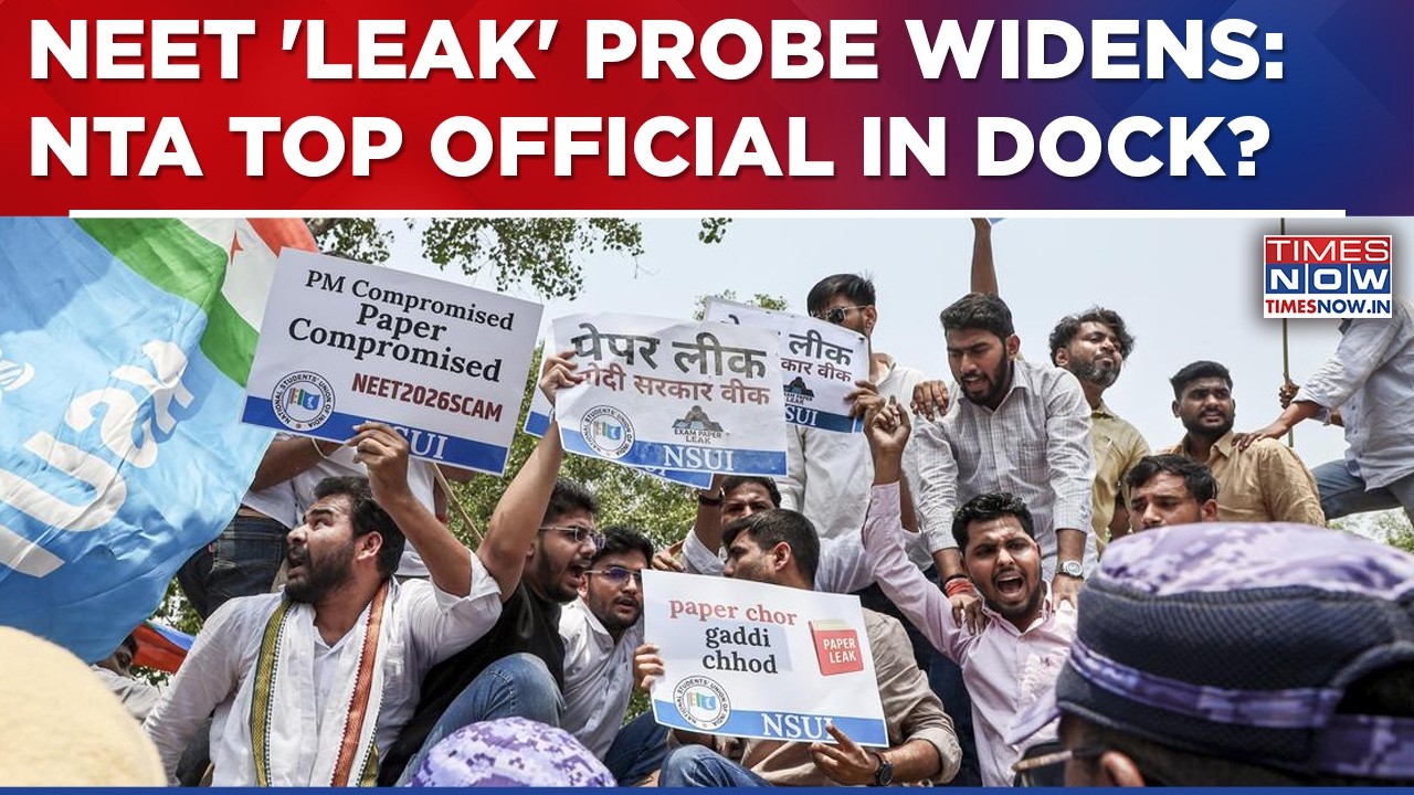 NEET Paper 'Leak' Probe Widens, NTA Top Official In Dock? | Sensational Details Emerge | Watch Video