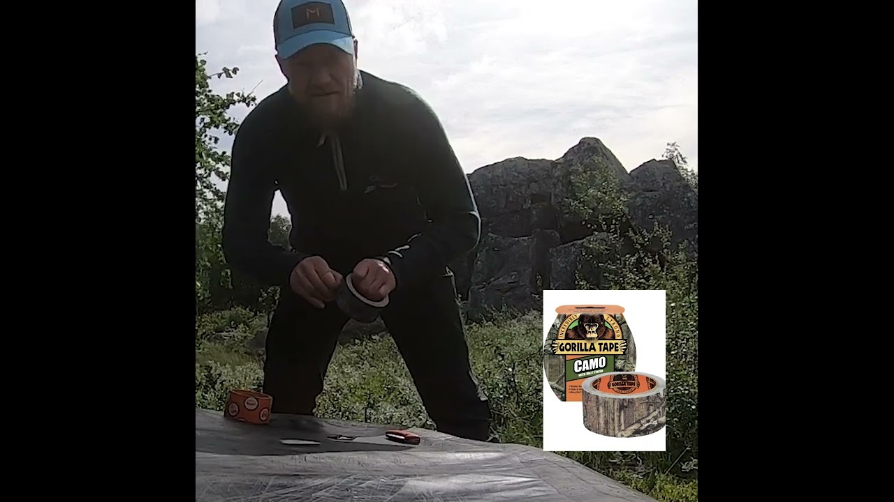 How to quickly repair your packraft #packraft #packrafting