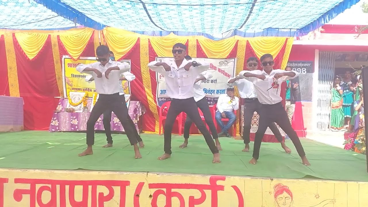 शा.पू.मा. विद्यालय (कर्रा) नवापारा के विद्यार्थियों द्वारा वार्षिकोत्सव में शानदार प्रस्तुति 🥰🕺🏻