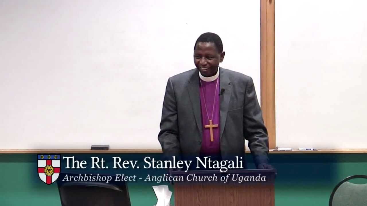 Archbishop Elect Stanley Ntagali speaks at Trinity School for Ministry-September 2012