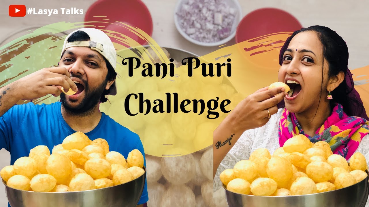 Lasya Talks || Vlog || PaniPuri Challenge || With Family || FunTime ||