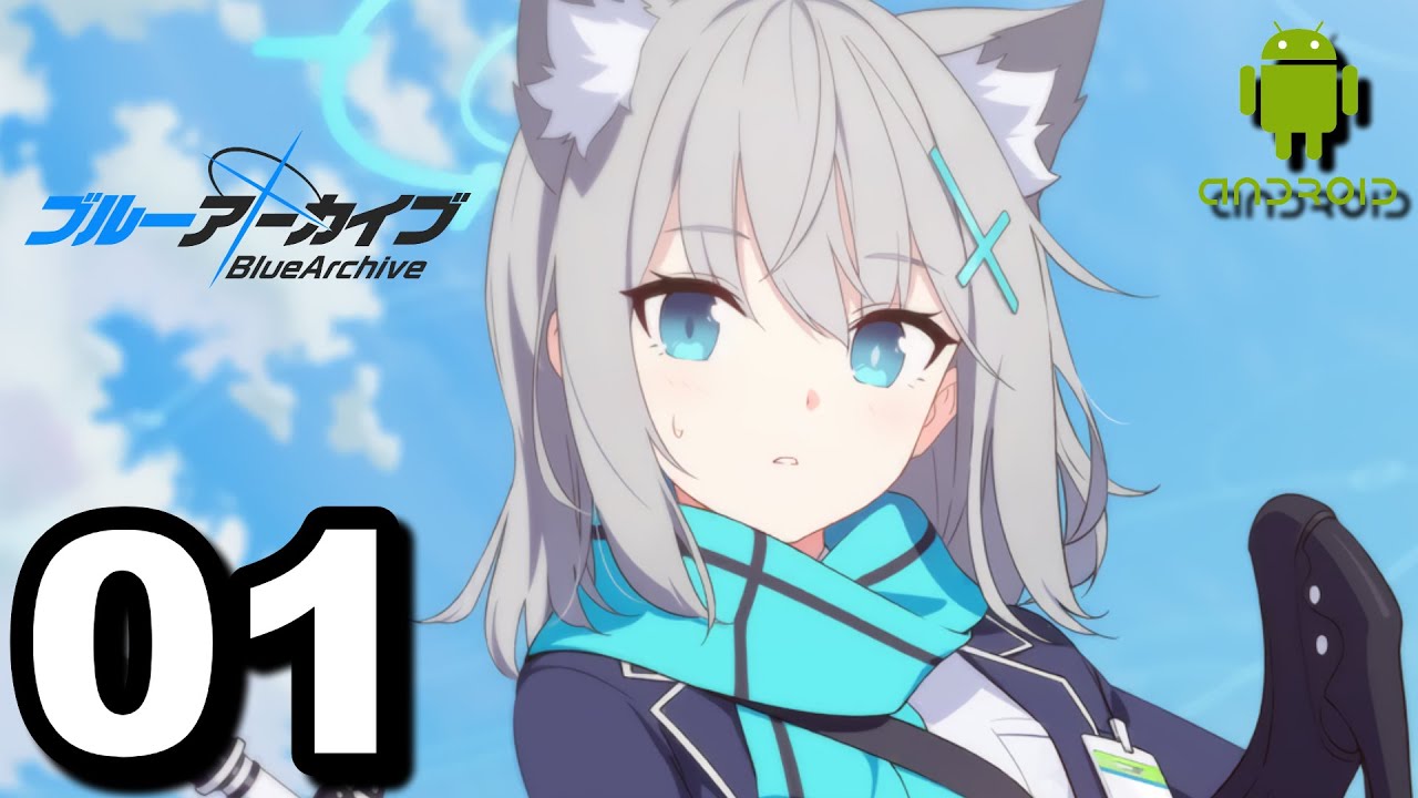 Blue Archive Gameplay Walkthrough Part 1 - INTRO (FULL GAME)