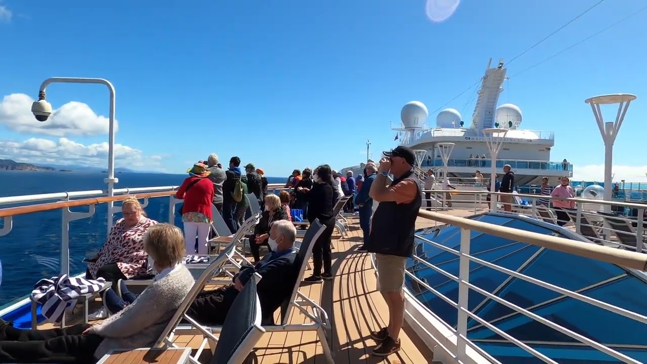 Freycinet Peninsula TAS, Cruising on the Majestic Princess