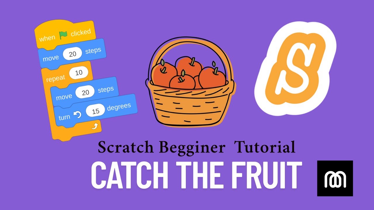 Scratch Begginer Tutorial (Catch the Fruit)