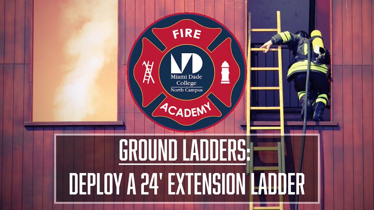 Deploy a 24' Extension Ladder