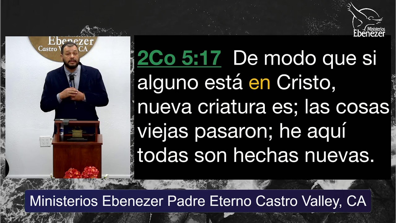 Porque En Cristo Jesus - Pastor Juan Carrasco -  #EbenezerCastrovalley