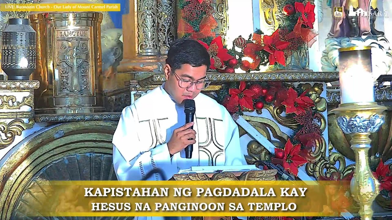 #𝗠𝗜𝗦𝗔𝗕𝗮𝗿𝗮𝘀𝗼𝗮𝗶𝗻 Live mula sa Parokya ng Nuestra Señora del Carmen - Simbahan ng Barasoain | 06:00 N.U