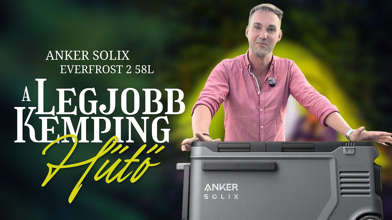 800 Euro egy hűtőláda🤑? MEGÉRI! Kipróbáltuk az Anker Everfrost 58L-t!🥶