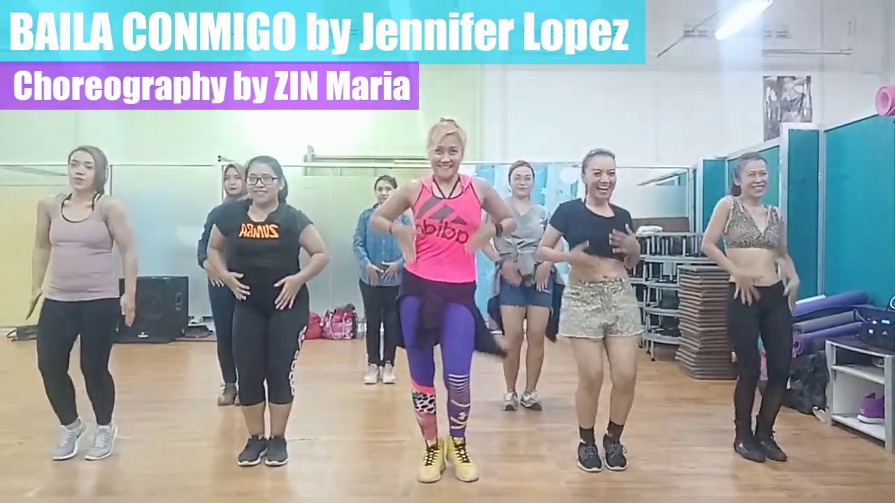 #bailaconmigo #zumba #jenniferlopez ZUMBA BAILA CONMIGO - JENNIFER LOPEZ | Choreography by ZIN MARIA