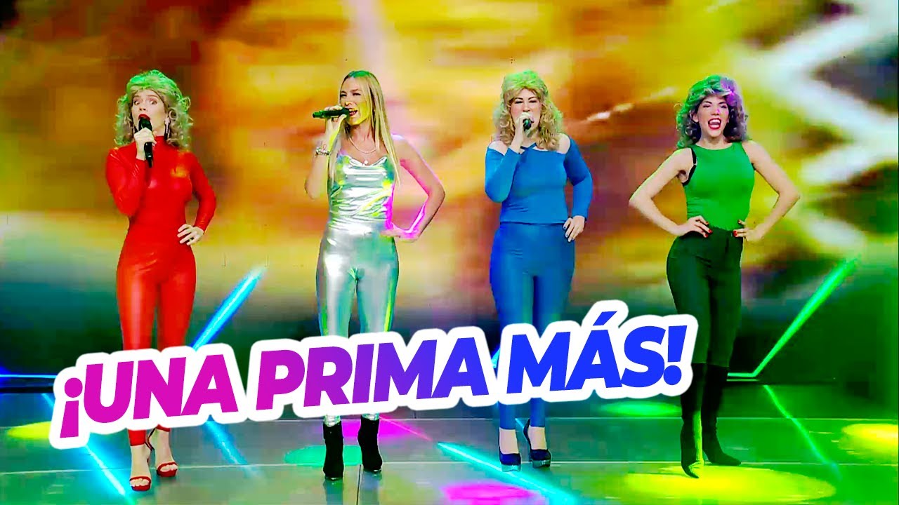 Las primas le enseñaron la coreo de 