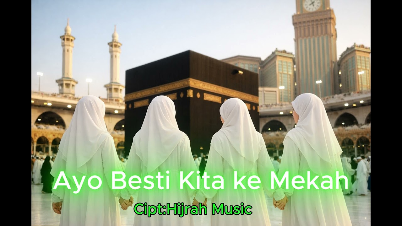Ayo Besti Kita ke Mekah | Lagu Pop Religi Ceria Female Vocal | Rindu Baitullah