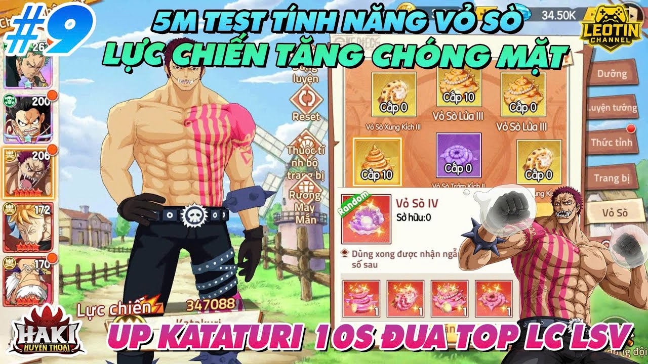 HAKI HUYỀN THOẠI - #9 NẠP 5M QUAY TRỞ LẠI ĐƯỜNG ĐUA TOP LC LSV- HÚP VÒ SỎ ĐỎ CỰC CHÓI - ÚP KATA 11S