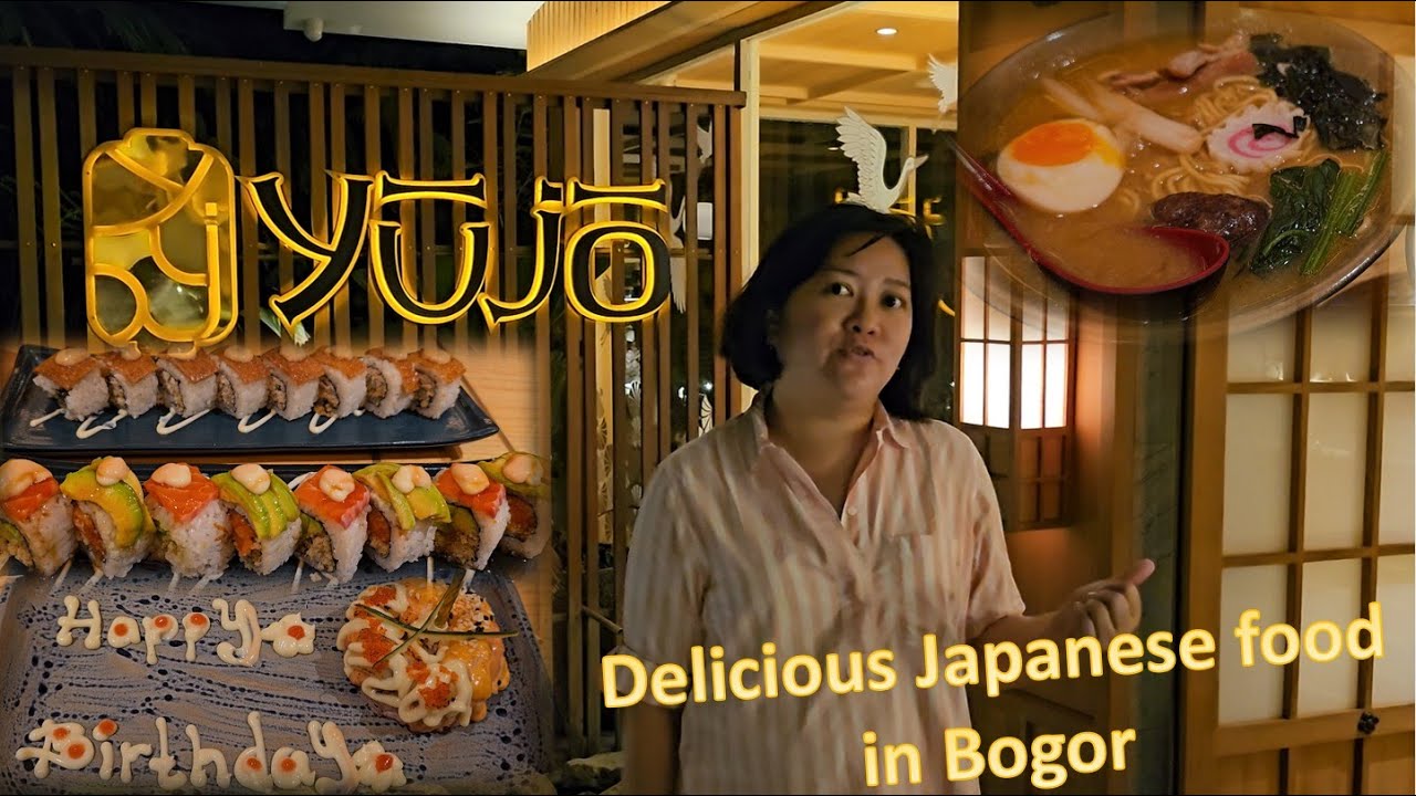 Is this Japanese Food delicious?🤔| Yujo Restaurant in Bogor, Indonesia