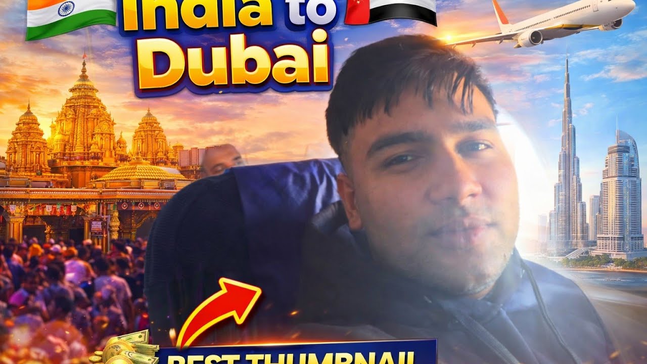 India To dubai 😍 Free Trip 