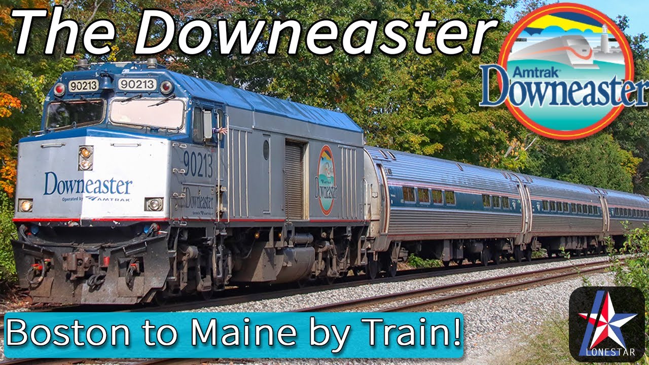 The Downeaster: Amtrak's Train from Boston to Maine!