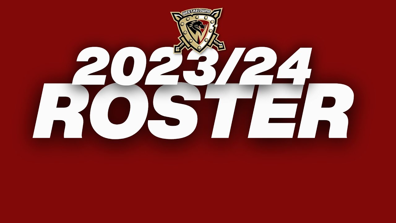 2023/24 West Kelowna Warriors Roster