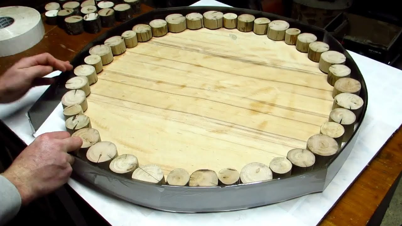 Măsuțe din rășină epoxidica pe lemn#woodworking #epoxy #lemn #rustic #creative