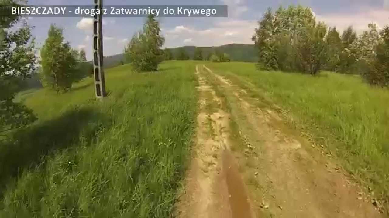 Bieszczady MTB - droga z Zatwarnicy do Krywe