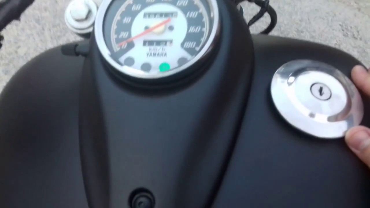 Звук выхлопа. Yamaha Drag Star 400