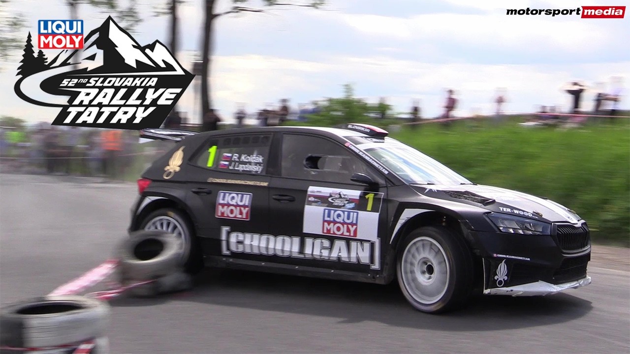 LIQUI MOLY Slovakia Rallye Tatry 2025 - Action & Mistakes