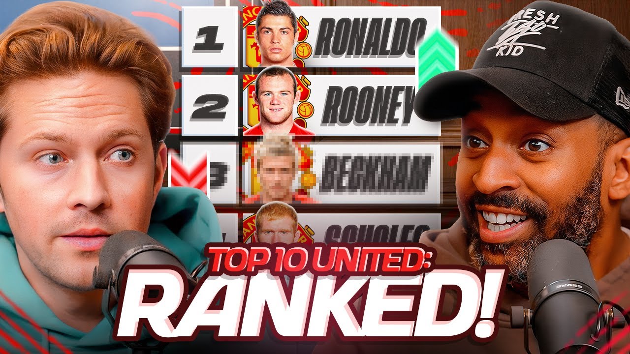 Ranking The Top 10 Man United Players Of All-Time!