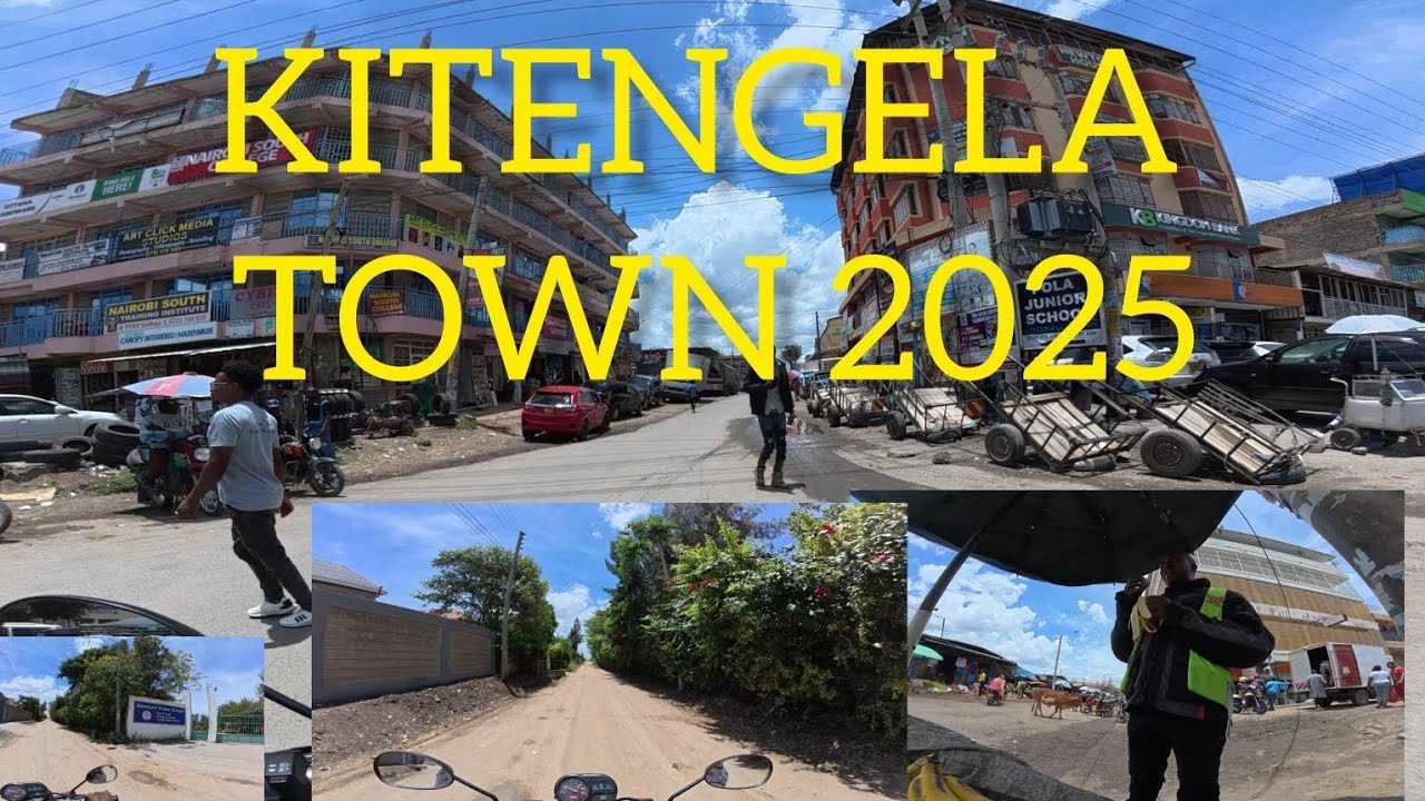 KITENGELA  TOWN  IN KAJIADO COUNTY INSIDE TOUR.