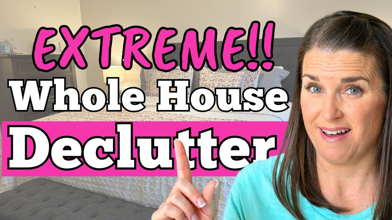 ✨MASSIVE✨ WHOLE HOUSE Clean Declutter Organize Marathon! 2 Hours of Motivation!