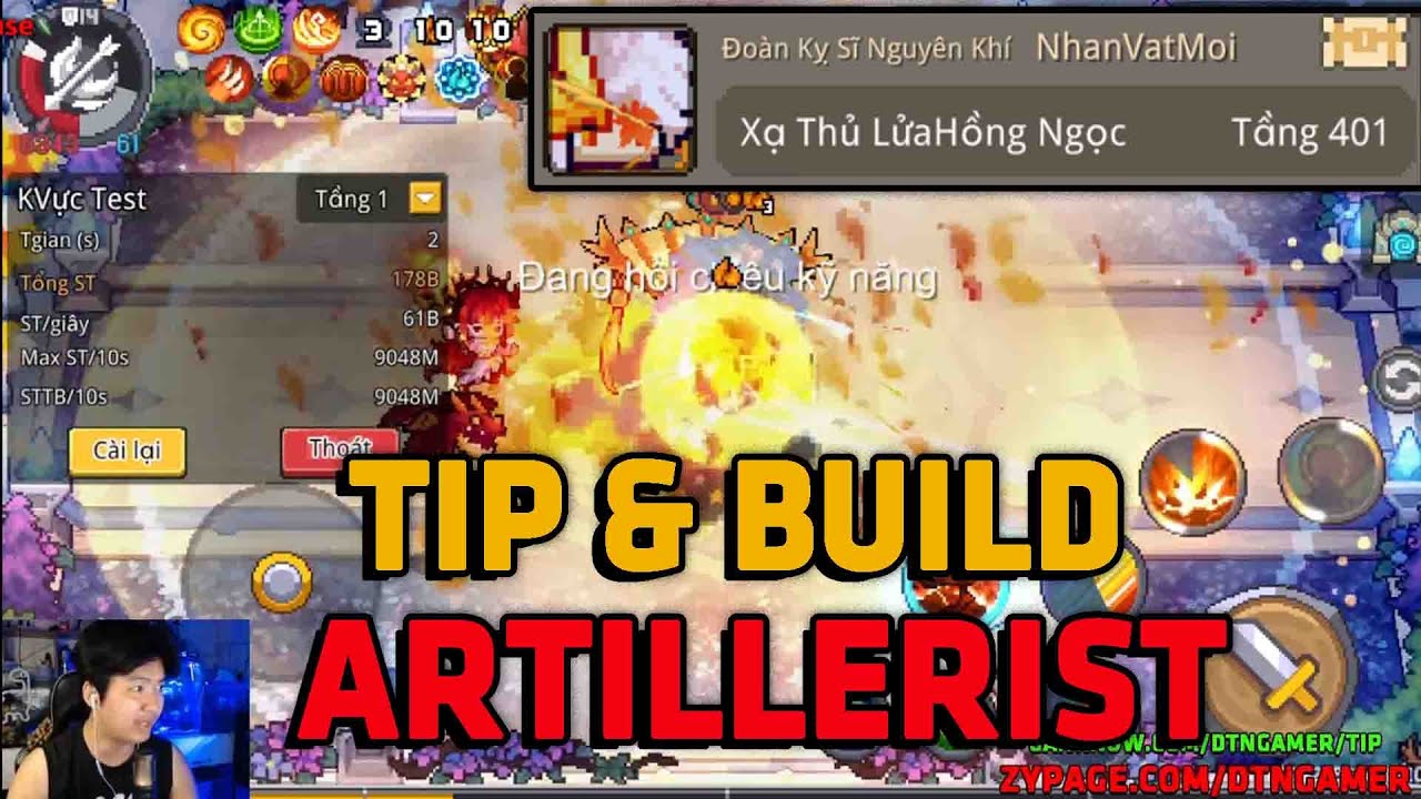 TIP & Build XẠ THỦ LỬA 60B Leo Hồng Ngọc | Soul Knight Prequel SS5