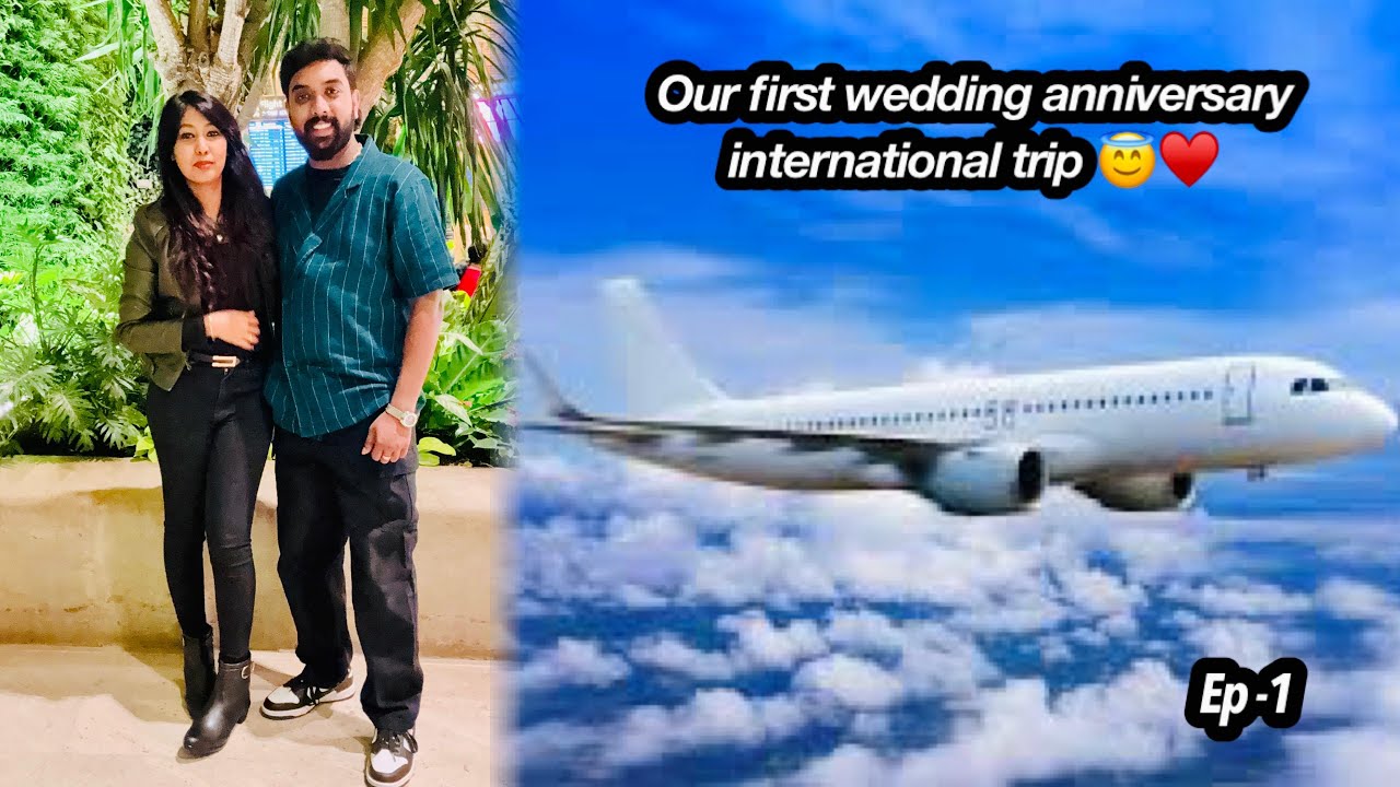 Our first wedding anniversary trip😘/#agvlogs #comedy #funny #love #youtube 