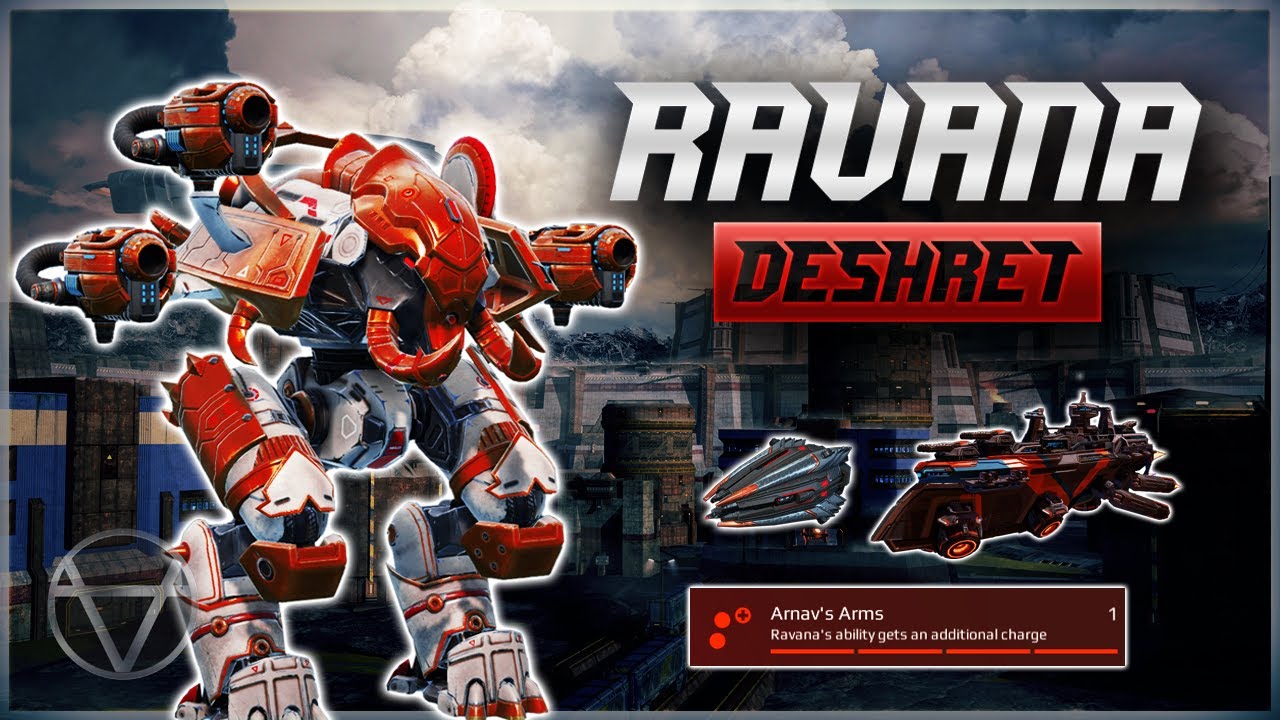 Ivory Ravana with Deshret Looks FIRE – Mk3 Gameplay | War Robots