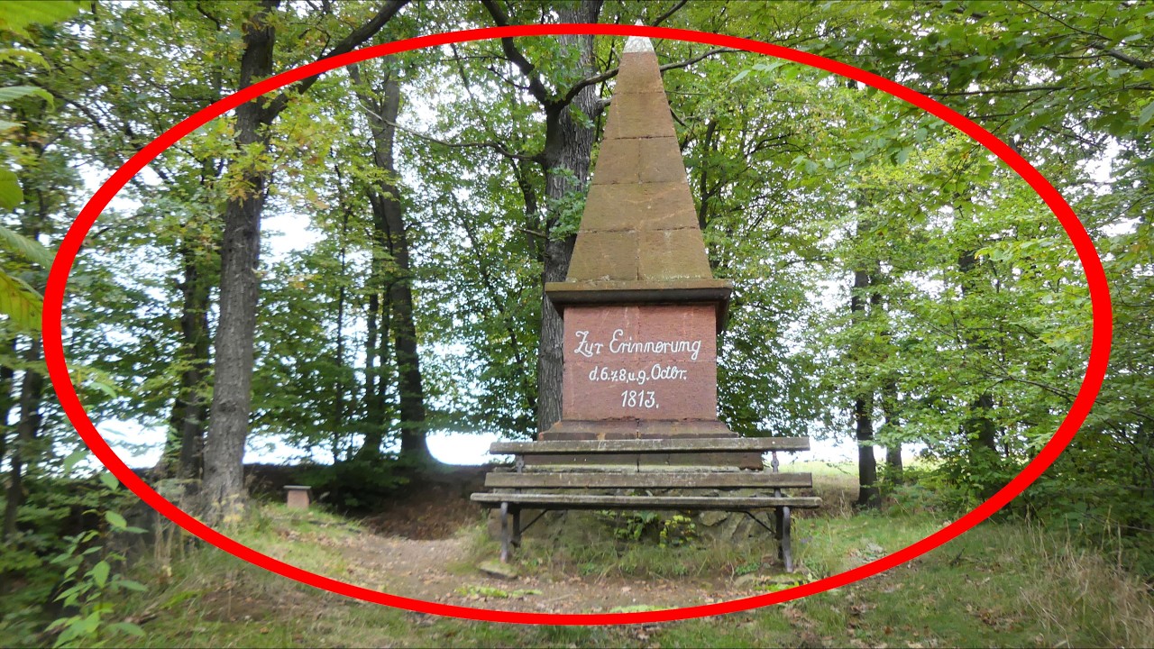 Napoleon im sächsischen Tal der Burgen  - Zur weißen Spitze Zwickauer Mulde bei Penig