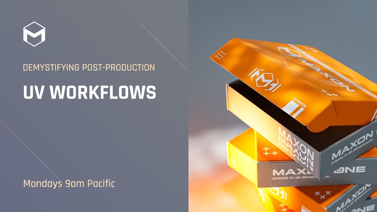 Demystifying Post-Production: UV Workflows – Unwrapping Hard Surface Models in Cinema 4D – Week 2