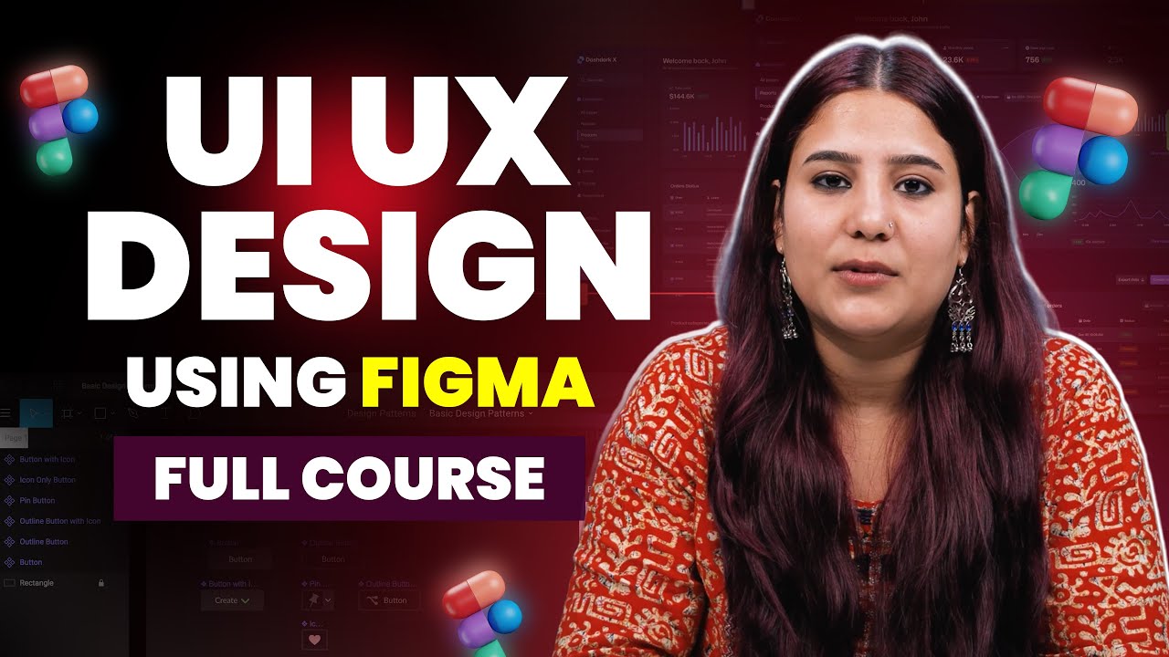 UI UX Design With Figma Full Course (2025) | UI/UX Design Course For Beginners | Intellipaat