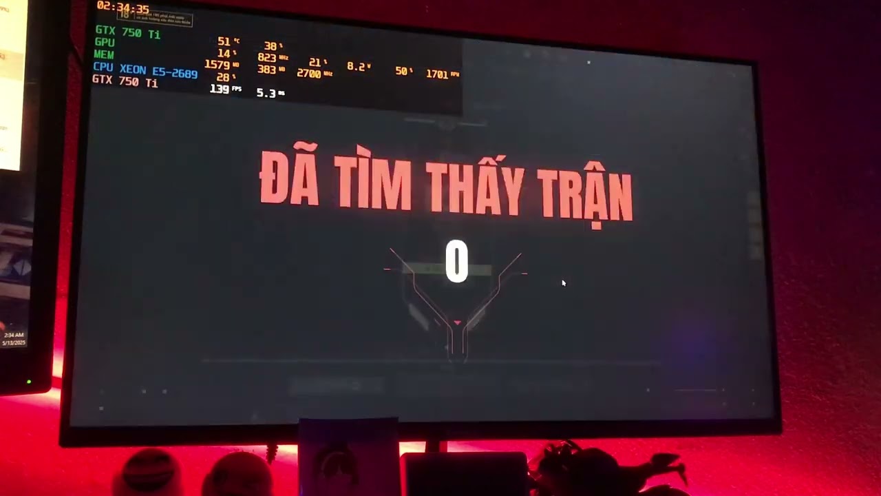 Test game, hiệu nâng trên card NDIVIA GTX 750Ti thời điểm hiện  tại 2025