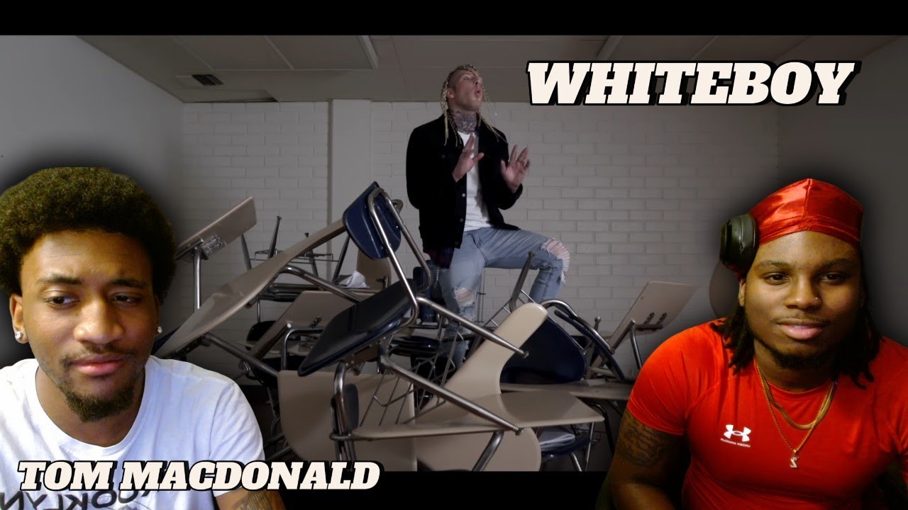 CRAZY FIRST REACTION TO TOM MACDONALD (WHITEBOY)