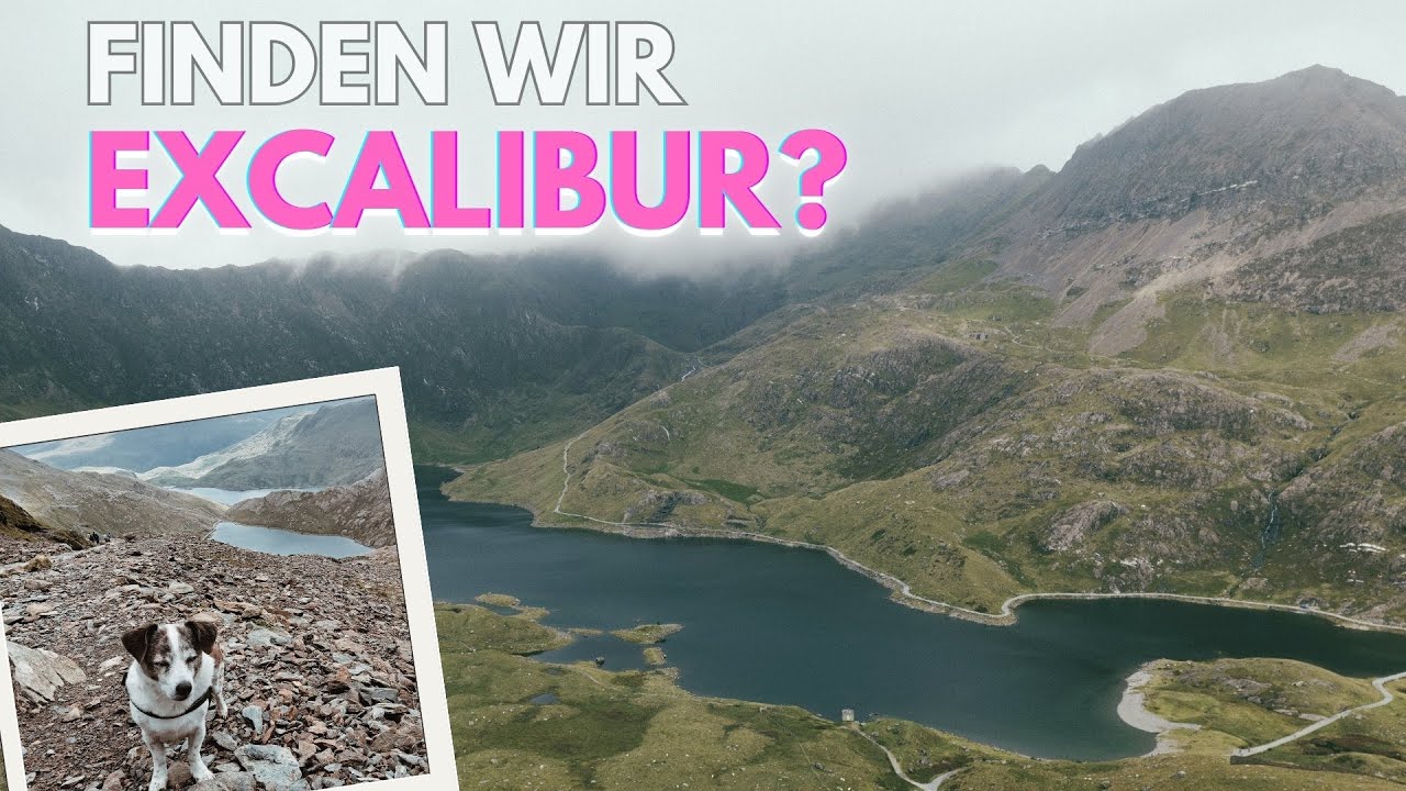 Mit meinem 15-jährigen Hund auf den höchsten Berg von Wales! Auf den Spuren der Artus Legende.