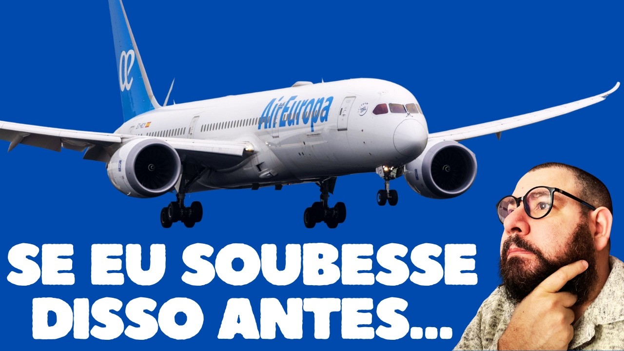 COMO É VIAJAR COM AIR EUROPA (ELES NÃO QUEREM QUE VOCÊ SAIBA DISSO)