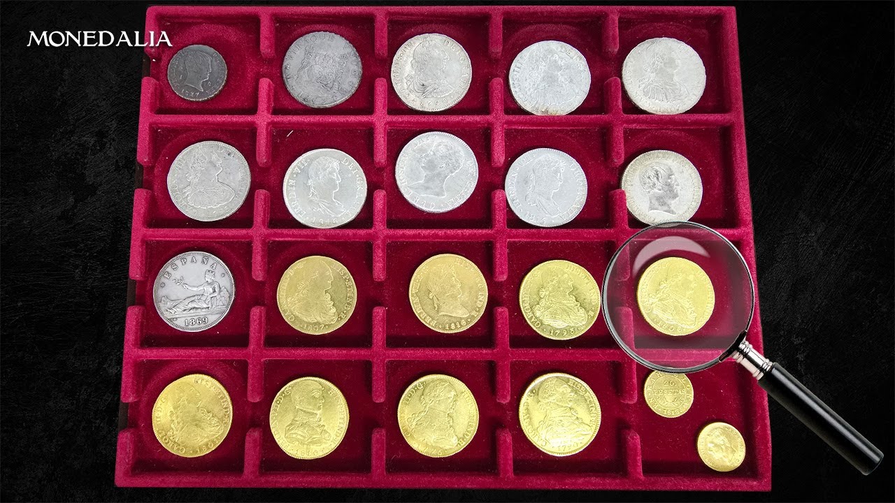 8 REALES Y 8 ESCUDOS DE ALTÍSIMA CALIDAD | Gran Subasta Extraordinaria de Monedalia
