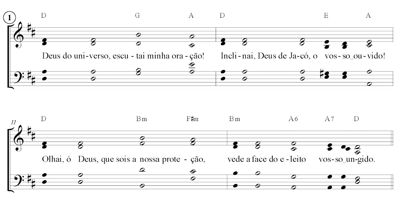 Entrada 21o Domingo - Inclinai, ó Senhor, vosso ouvido -  Pe  José Weber