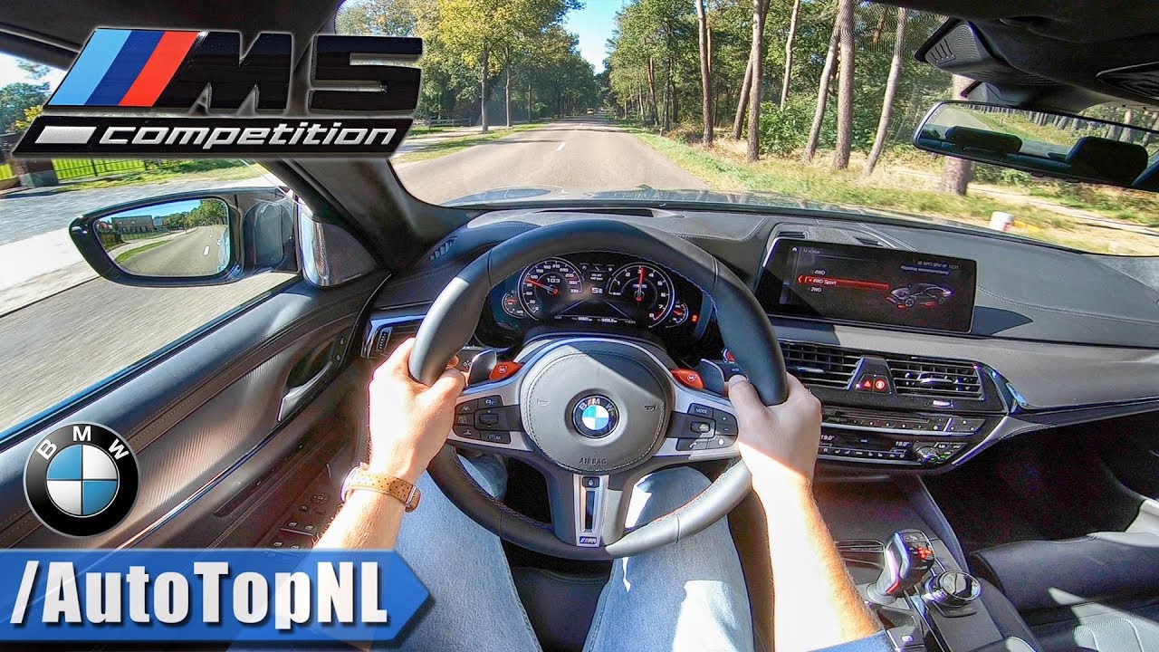 2019 BMW M5 F90 COMPETITION 625HP POV Test Drive by AutoTopNL