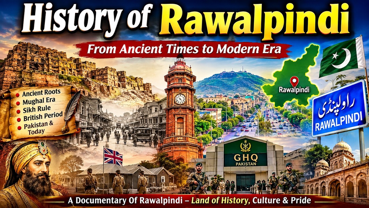 History of Rawalpindi | The Untold Story of Rawalpindi | Ancient City to Modern Pakistan | @sarak786