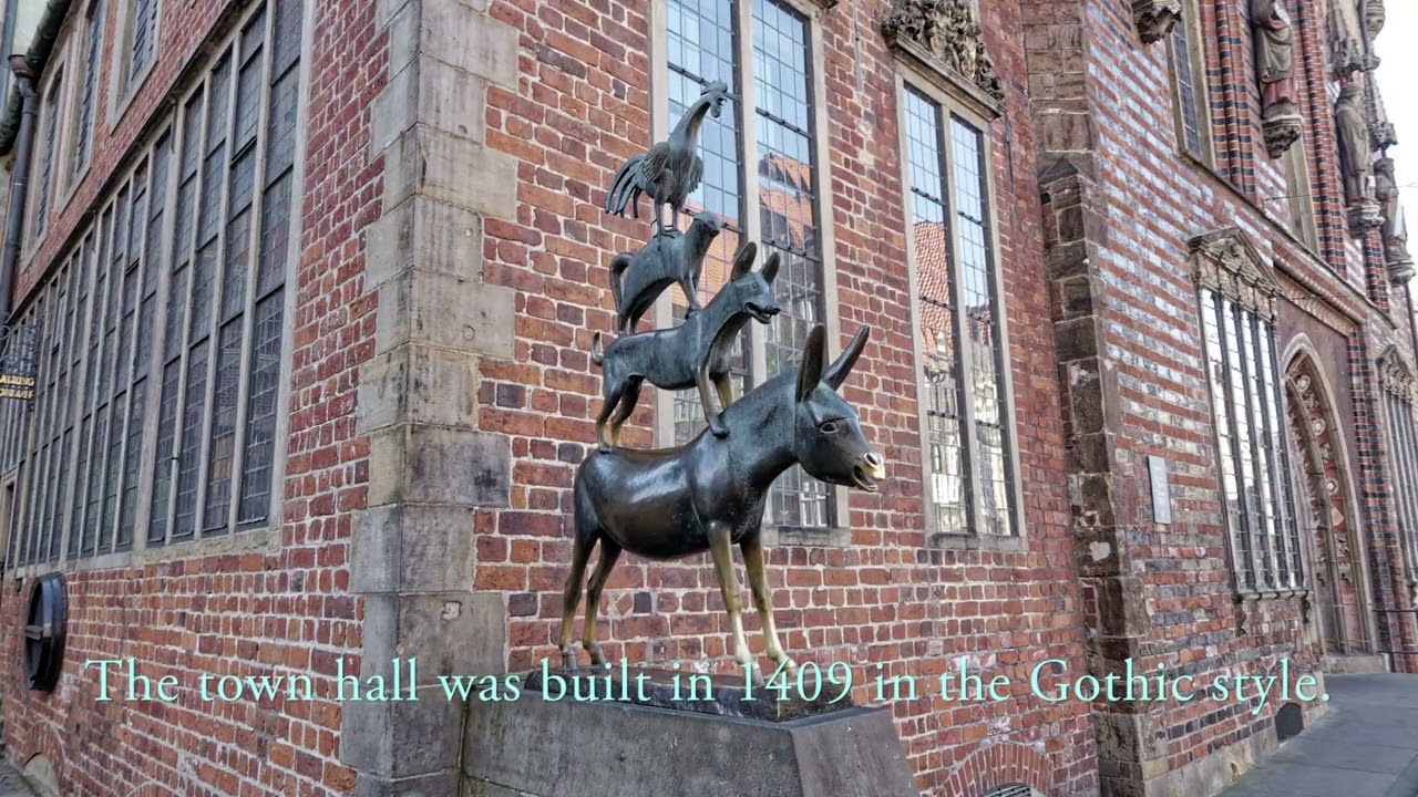 Bremen, Town Hall and Roland on the Marketplace, Germany