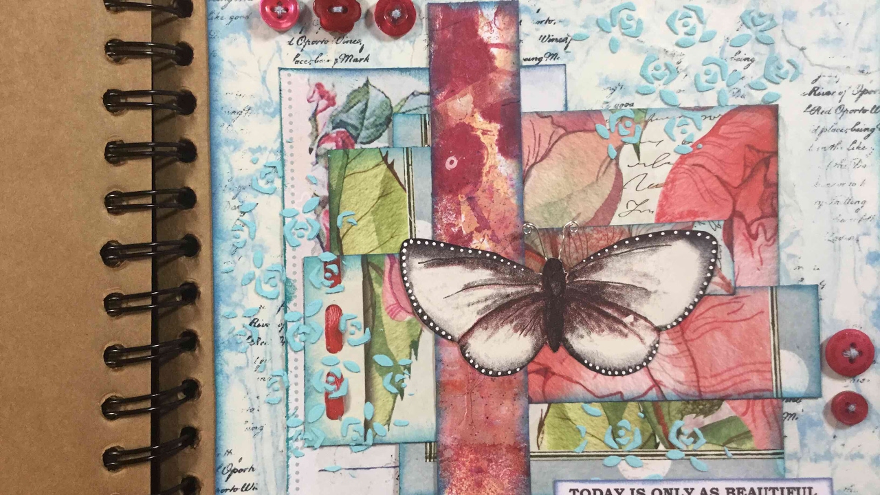 Art Journal Prompts Week 17 - Magazine Clippings (Daphne's Diary)