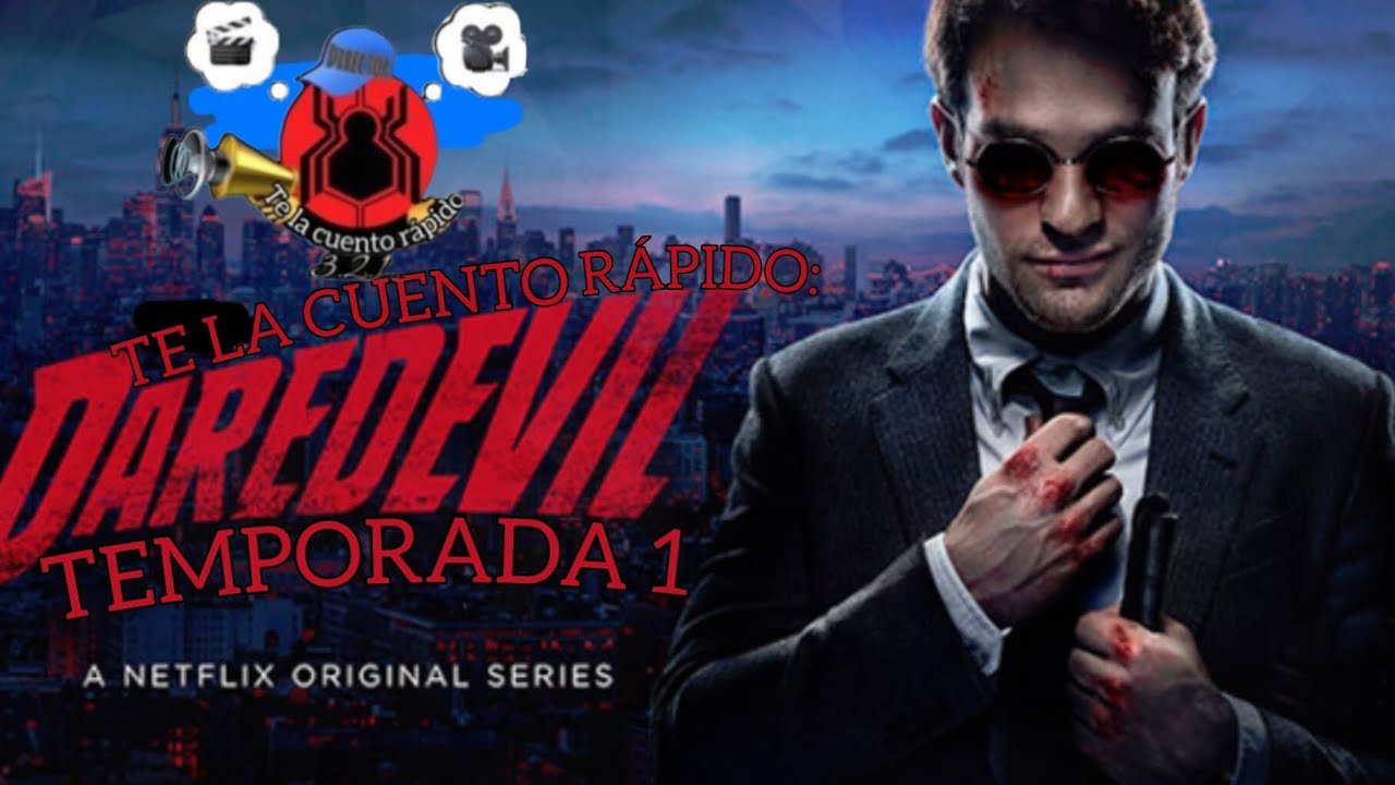 EN UN VIDEO TE LA CUENTO RÁPIDO:😈🦯DAREDEVIL🦯😈(TEMPORADA 1)//(Randy Spaidy te la cuento rápido)