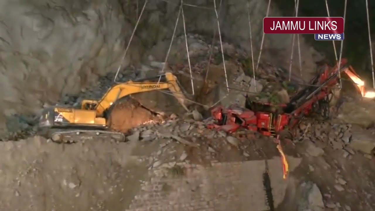 Several trapped as part of tunnel on Jammu-Srinagar highway collapses in Ramban