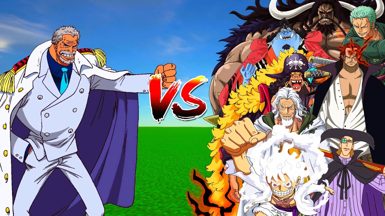 Monkey D. Garp Vs One Piece Pirats
